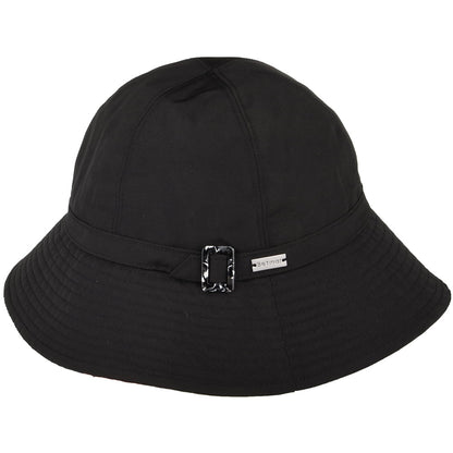 Sombrero Cloche Frederique lluvia de Betmar - Negro