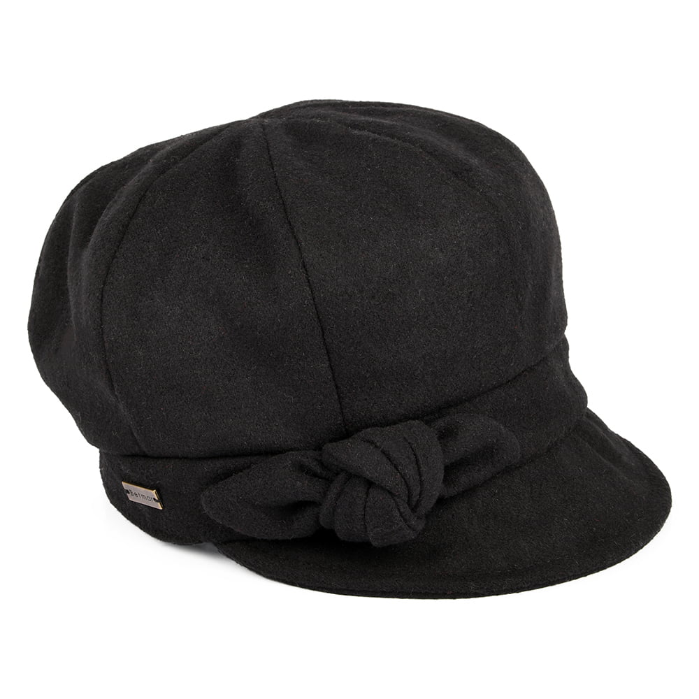 Gorra Baker Boy Adele de Betmar - Negro