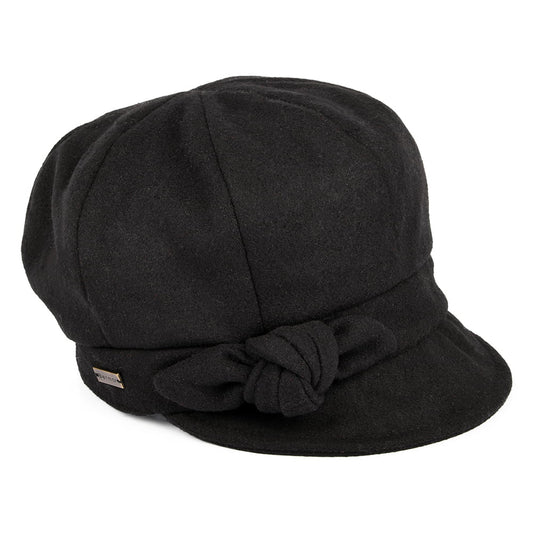 Gorra Baker Boy Adele de Betmar - Negro