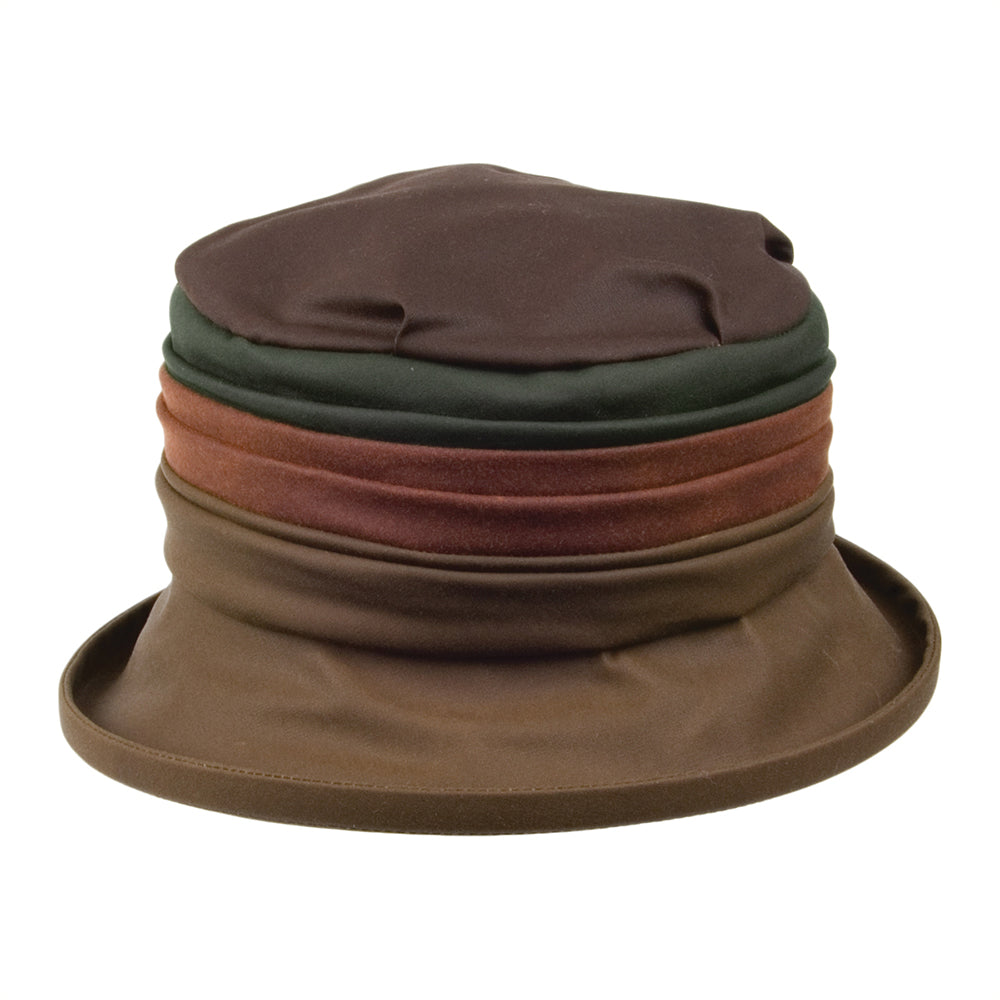 Sombrero de pescador mujeres Ruby de algodón encerado de Olney - Multicolor