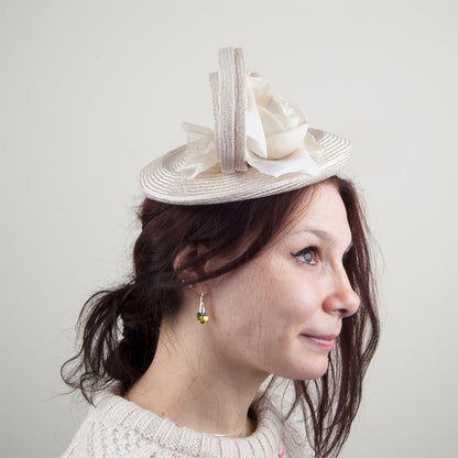 Sombrero Pillbox Amelie de Whiteley - Beige