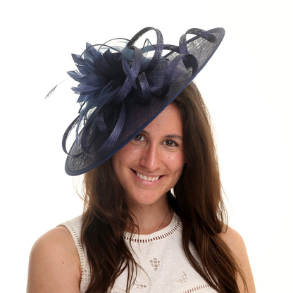 Tocado Penelope de Jane Anne Designs - Azul Marino