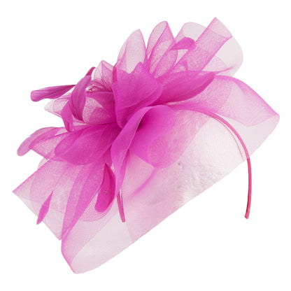 Tocado Joanne velo de Jane Anne Designs - Fucsia