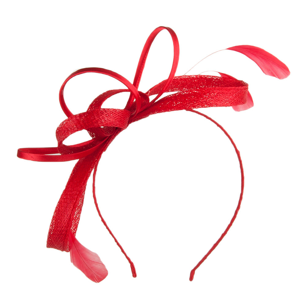Tocado Julie de Jane Anne Designs - Rojo