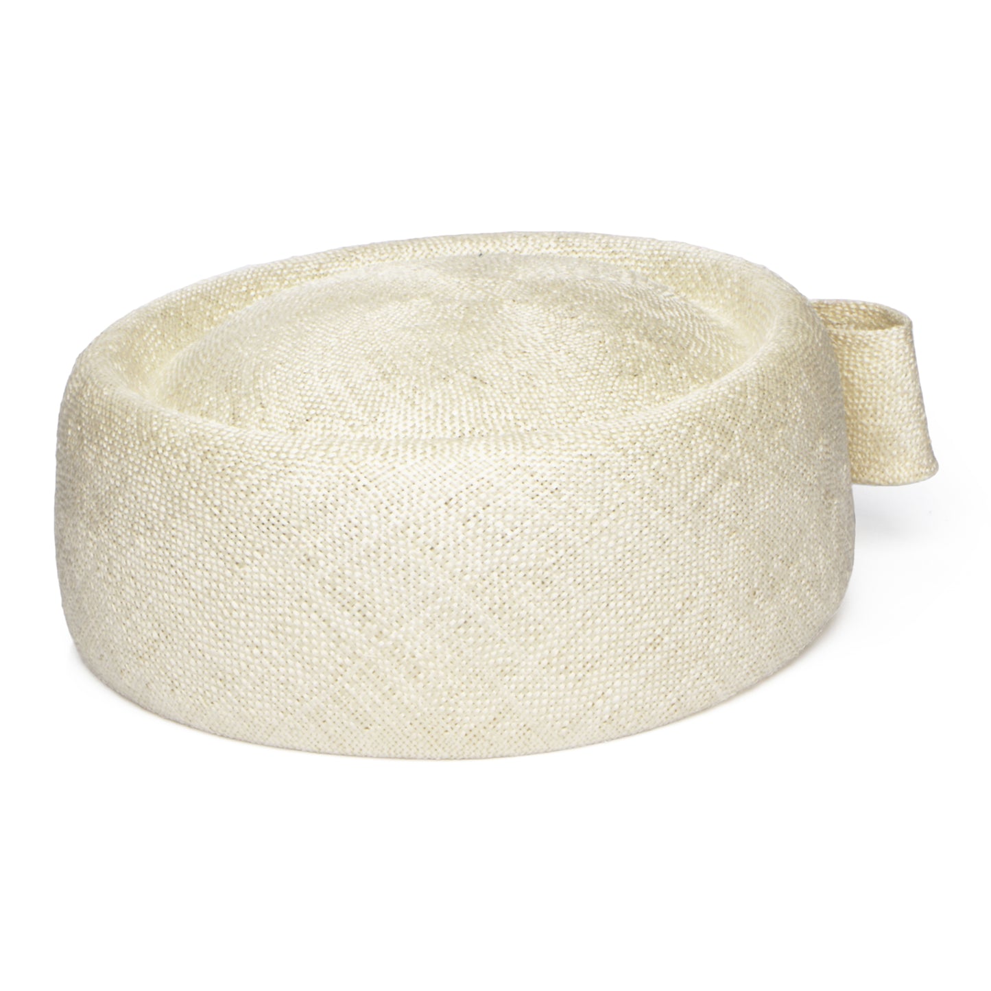Sombrero Pillbox mujeres Jackie O de paja de Whiteley - Blanco Marfil