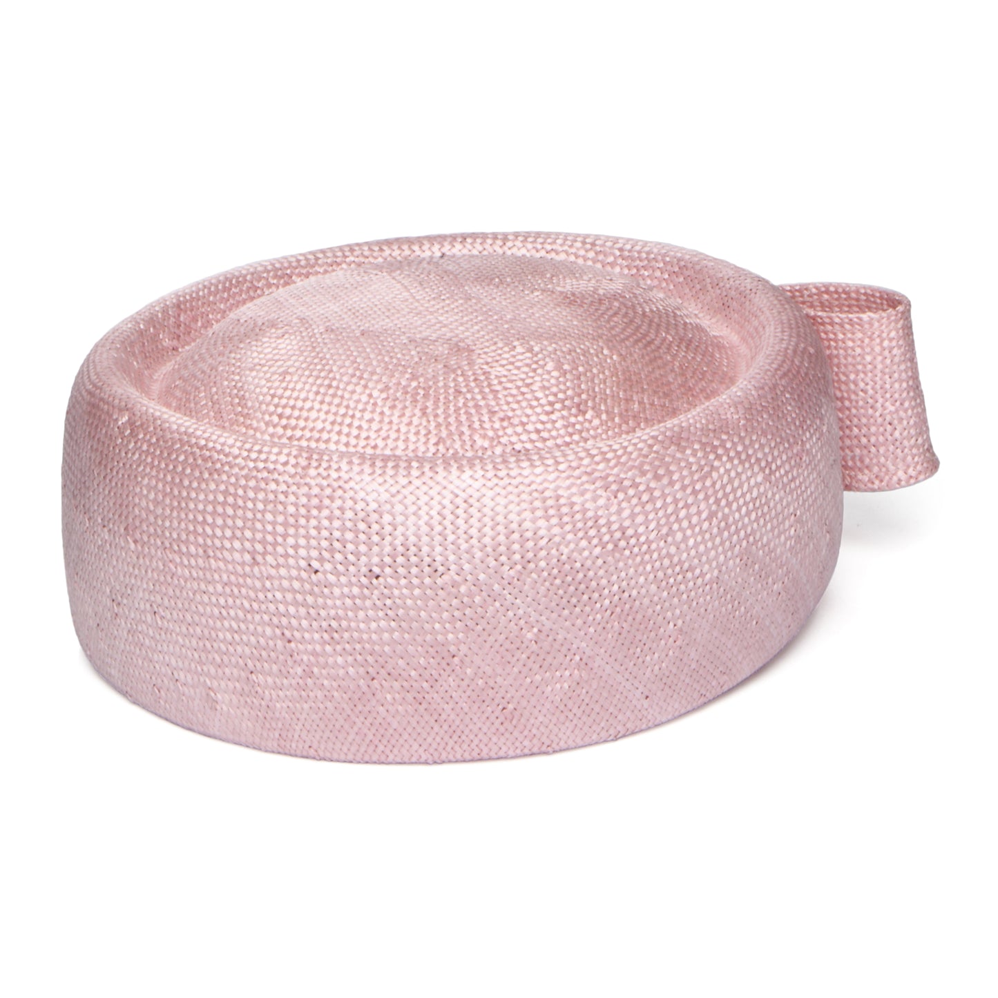 Sombrero Pillbox mujeres Jackie O de paja de Whiteley - Rosa
