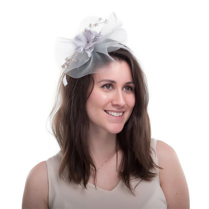 Tocado Clementine de Jane Anne Designs - Plateado