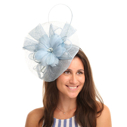 Tocado Satine de Jane Anne Designs - Azul Claro