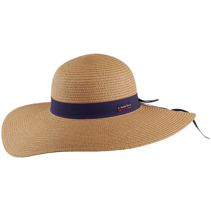Sombrero flexible de ala ancha de Armor Lux - Natural