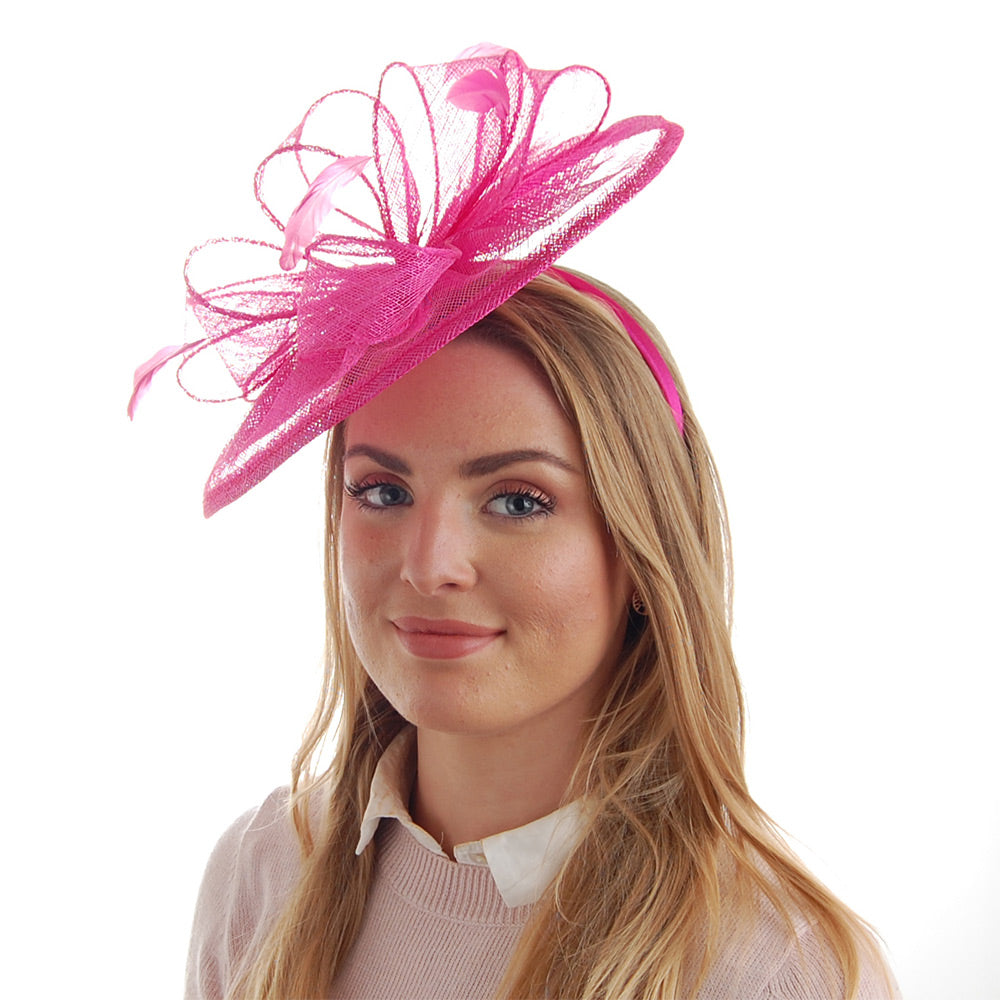 Tocado Disc Ginny de Failsworth - Fucsia