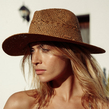 Sombrero Fedora Arday Summer de Barts - Marrón Claro
