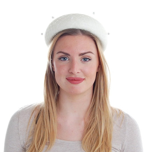 Diadema mujeres Rosalind de Failsworth - Blanco Marfil