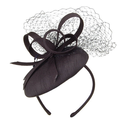 Tocado Pillbox Loralei de Failsworth - Negro