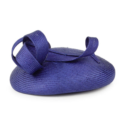 Sombrero Pillbox Genevieve de Failsworth - Azul Cobalto