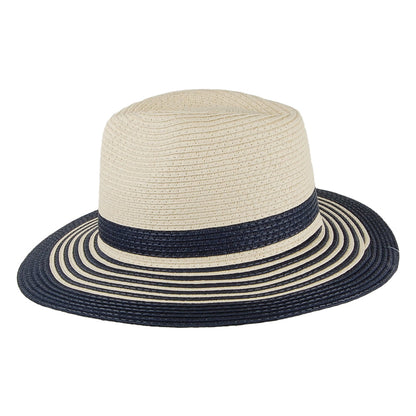 Sombrero Fedora Dora Summer de Joules - Natural-Azul Marino
