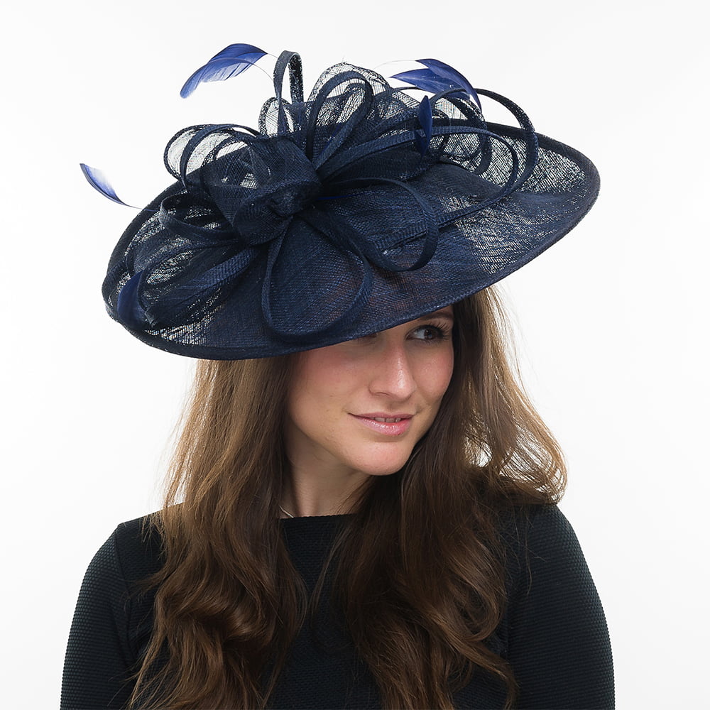 Tocado Molly de Jane Anne Designs - Azul Marino