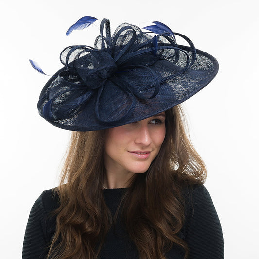 Tocado Molly de Jane Anne Designs - Azul Marino