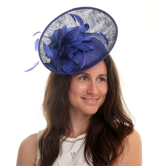 Tocado Carnation de Jane Anne Designs - Azul Cobalto