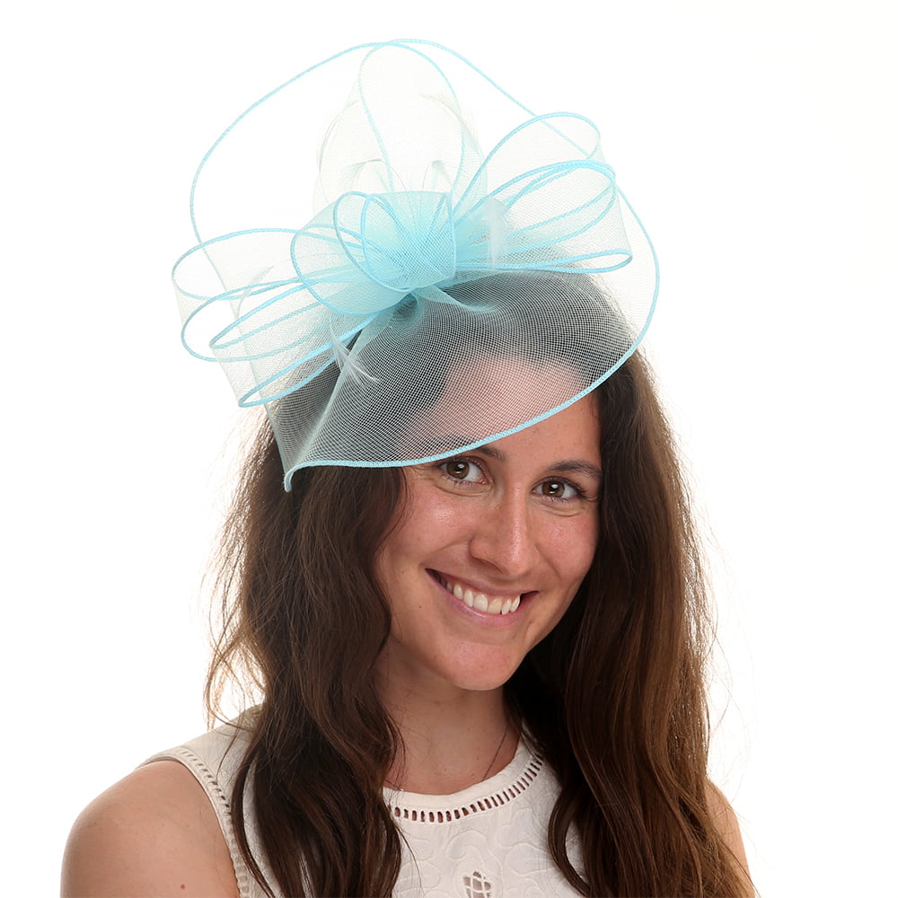 Tocado Isadora de Jane Anne Designs - Azul Ártico