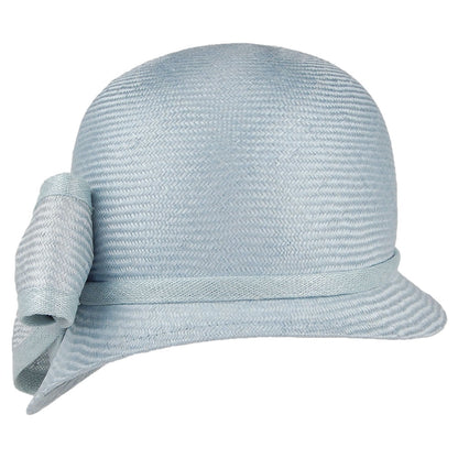 Sombrero Cloche Anna con lazo de Whiteley - Azul Claro