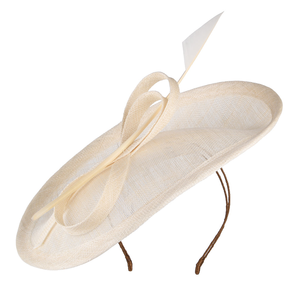 Tocado Tulip de Whiteley - Blanco Marfil