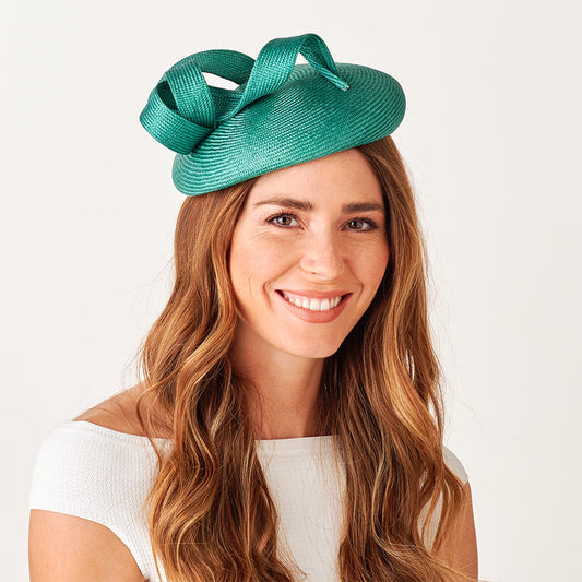 Sombrero Pillbox Genevieve de Failsworth - Jade