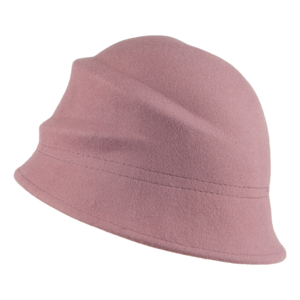 Sombrero Cloche Alexandrite de Betmar - Rubor