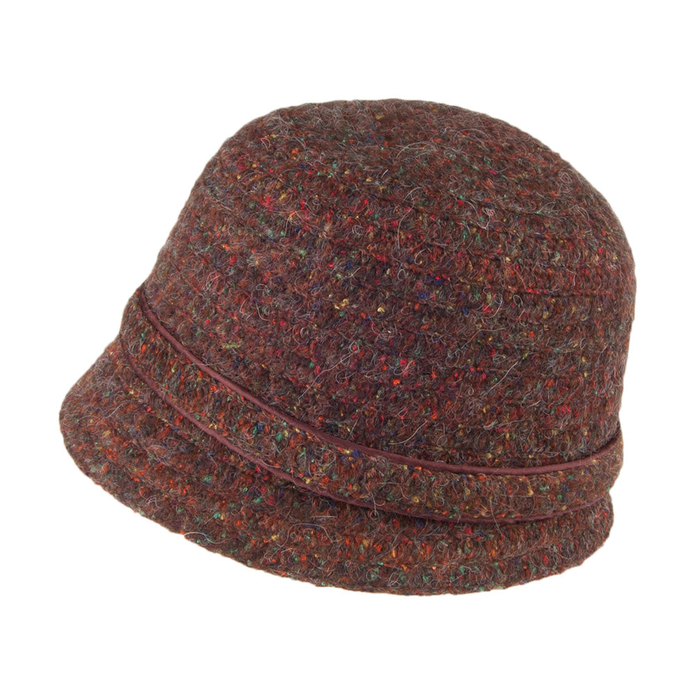 Sombrero Cloche Ella de Betmar - Chocolate