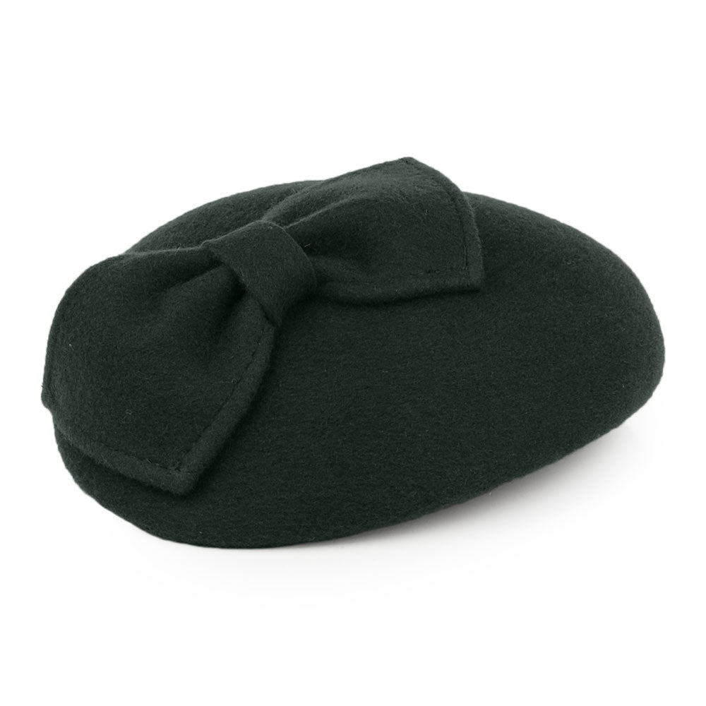 Sombrero Pillbox Kate con lazo de Whiteley - Bosque
