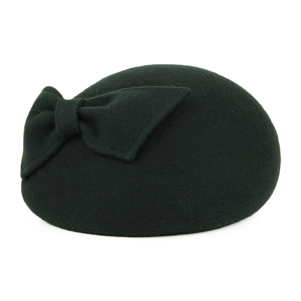 Sombrero Pillbox Kate con lazo de Whiteley - Bosque