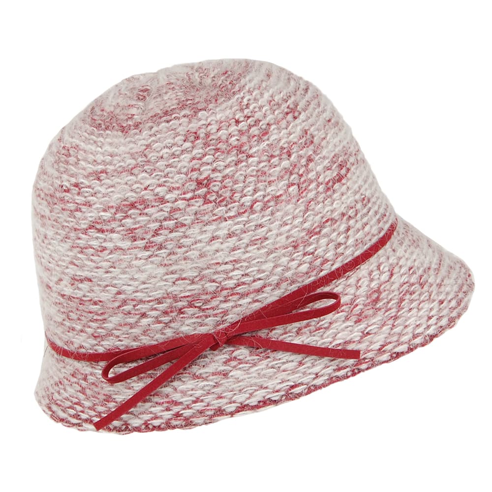 Sombrero Cloche mujeres Lauren Invierno de Dorfman Pacific - Burdeos-Multi