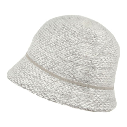 Sombrero Cloche mujeres Lauren Invierno de Dorfman Pacific - Mezcla de grises