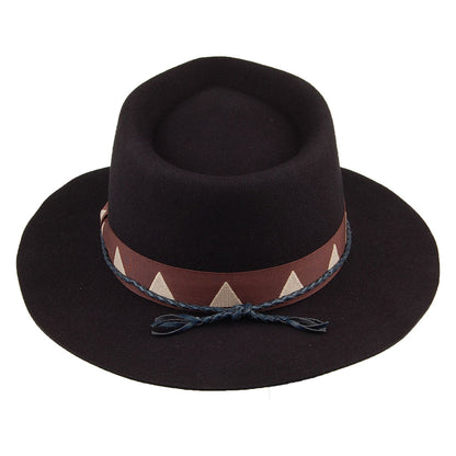 Sombrero Fedora Venice de Brixton - Negro