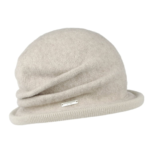 Sombrero Cloche de lana de Seeberger - Arena