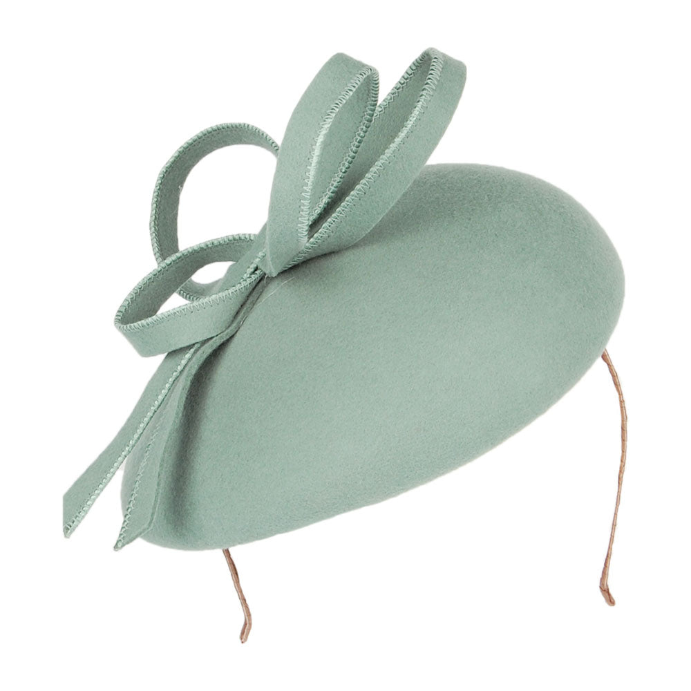 Tocado Pillbox mujeres Alice con lazos de Failsworth - Menta