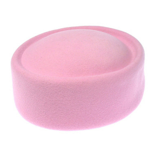 Sombrero Pillbox Posey de Sur la tête - Rosa