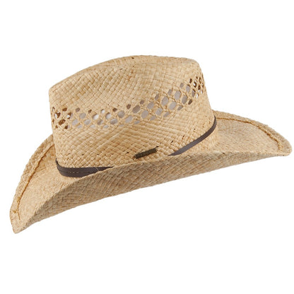 Sombrero Cowboy Larimore de paja de Stetson - Natural
