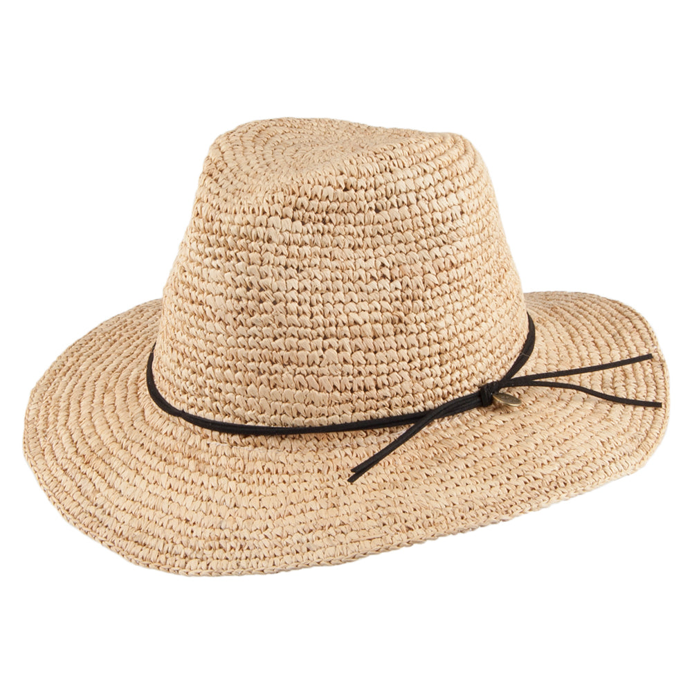 Sombrero Fedora Celery de paja de Barts - Natural