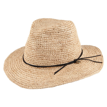 Sombrero Fedora Celery de paja de Barts - Natural