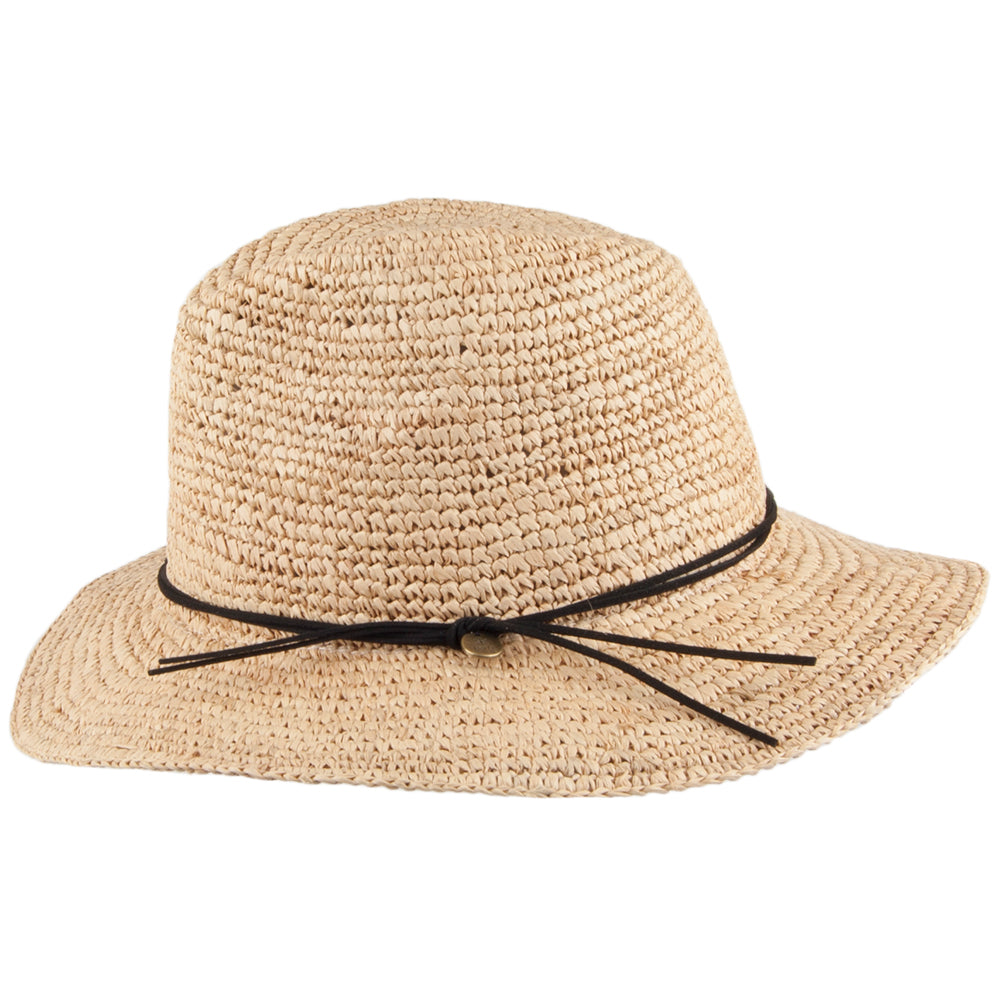 Sombrero Fedora Celery de paja de Barts - Natural
