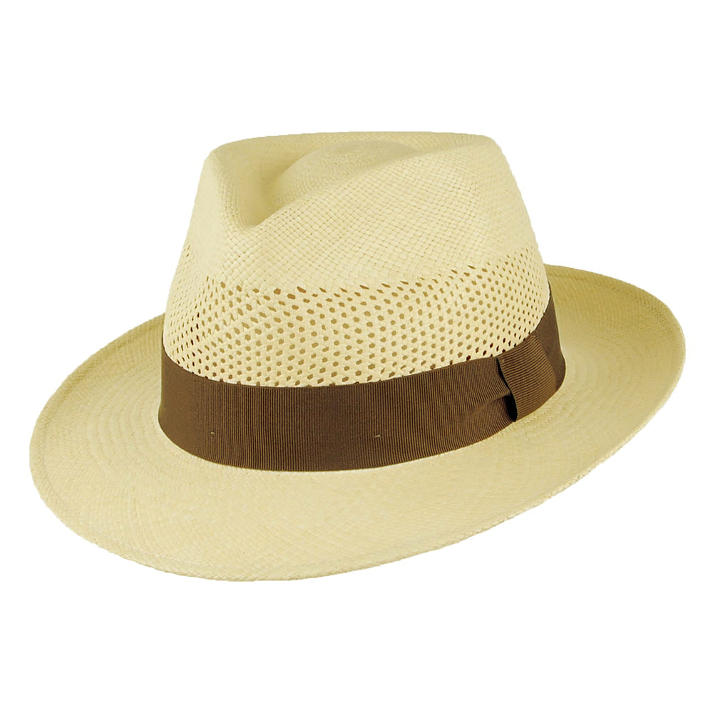 Sombrero Panamá ventilado de City Sport - Natural