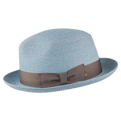 Sombrero Trilby Boss de Signes - Azul Ahumado