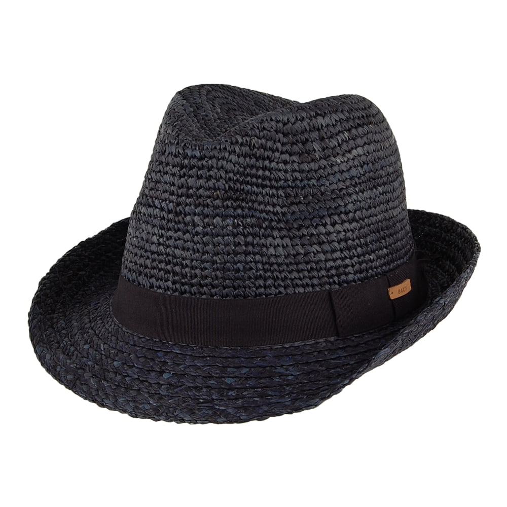 Sombrero Trilby Sedad de paja de Barts - Azul Marino
