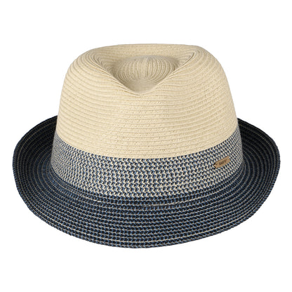 Sombrero Trilby Patrol de Barts - Natural-Azul