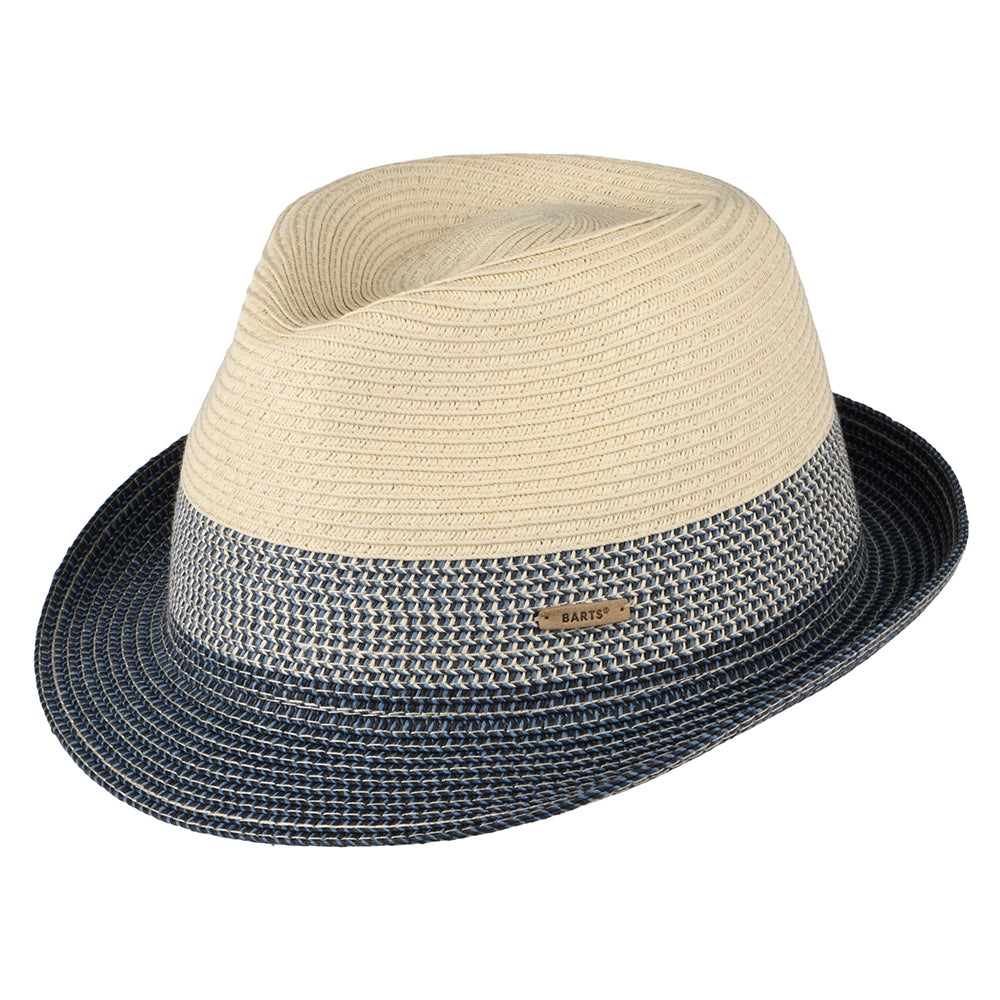 Sombrero Trilby Patrol de Barts - Natural-Azul