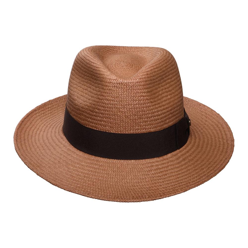 Sombrero Panamá Fedora de Failsworth - Tabaco