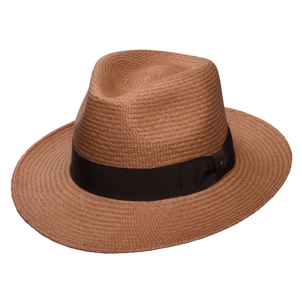 Sombrero Panamá Fedora de Failsworth - Tabaco