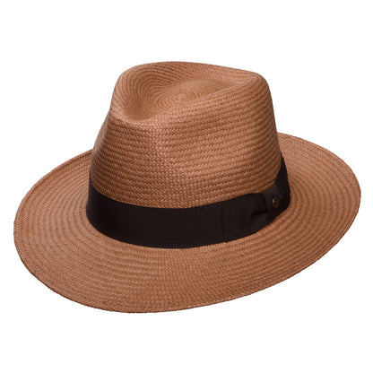 Sombrero Panamá Fedora de Failsworth - Tabaco