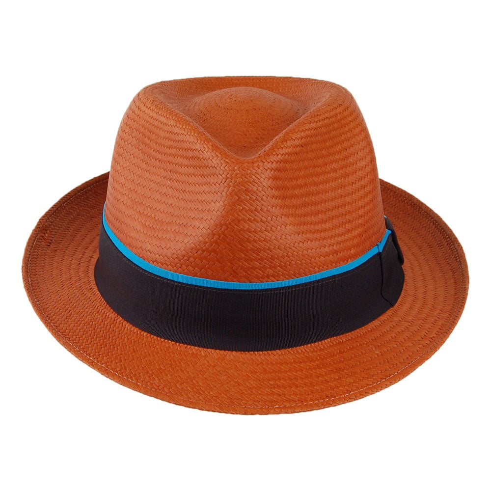 Sombrero Trilby Panamá de Failsworth - Ámbar