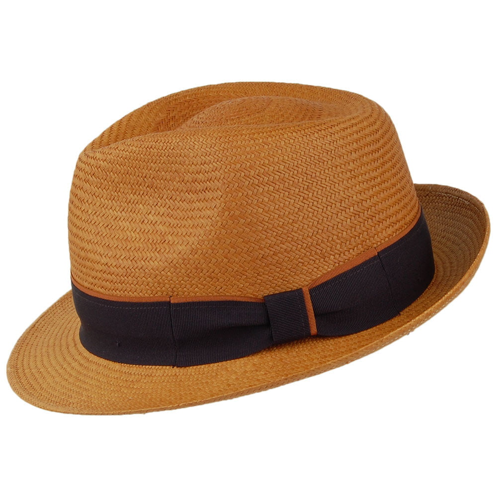 Sombrero Trilby Panamá de Failsworth - Mostaza